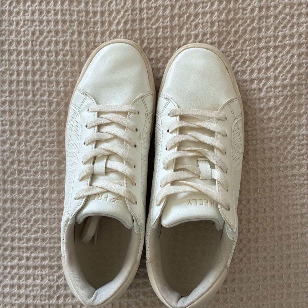 White Leather Sneakers